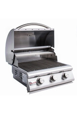 Blaze Outdoor Products Blaze LBM 25-Inch 3-Burner Built-In Natural Gas Grill - BLZ-3LBM-NG