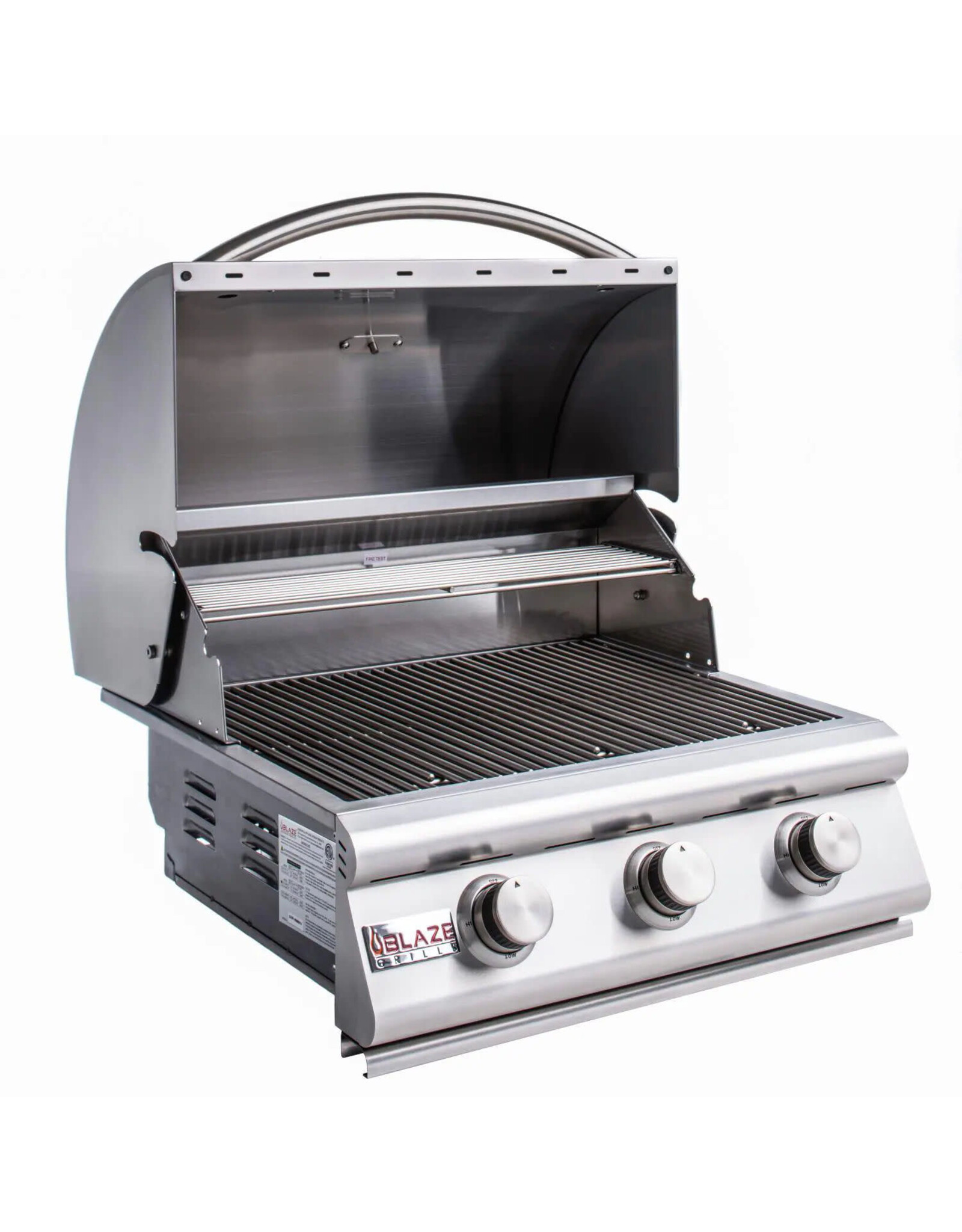 Blaze Outdoor Products Blaze Prelude LBM 25-Inch 3-Burner Built-In Natural Gas Grill - BLZ-3LBM-NG