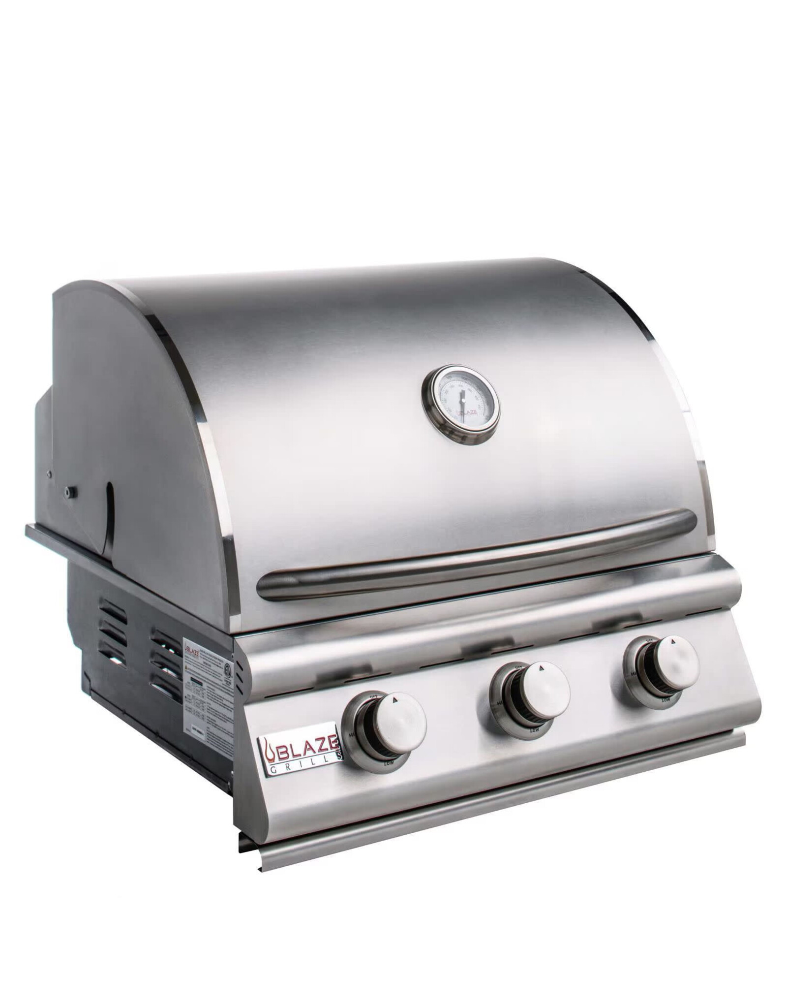 Blaze Outdoor Products Blaze LBM 25-Inch 3-Burner Built-In Natural Gas Grill - BLZ-3LBM-NG