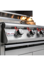 Blaze Outdoor Products Blaze Premium LTE 32-Inch 4 Burner Built-In Grill With Rear Infrared Burner & Grill Lights - Natural Gas - BLZ-4LTE2-NG