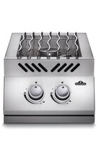 Napoleon Napoleon Built-in 500 Series Inline Dual Range Top Burner, Stainless Steel Cover - BI12RTNSS