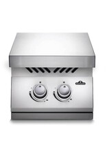 Napoleon Napoleon Built-in 500 Series Inline Dual Range Top Burner, Stainless Steel Cover - BI12RTNSS