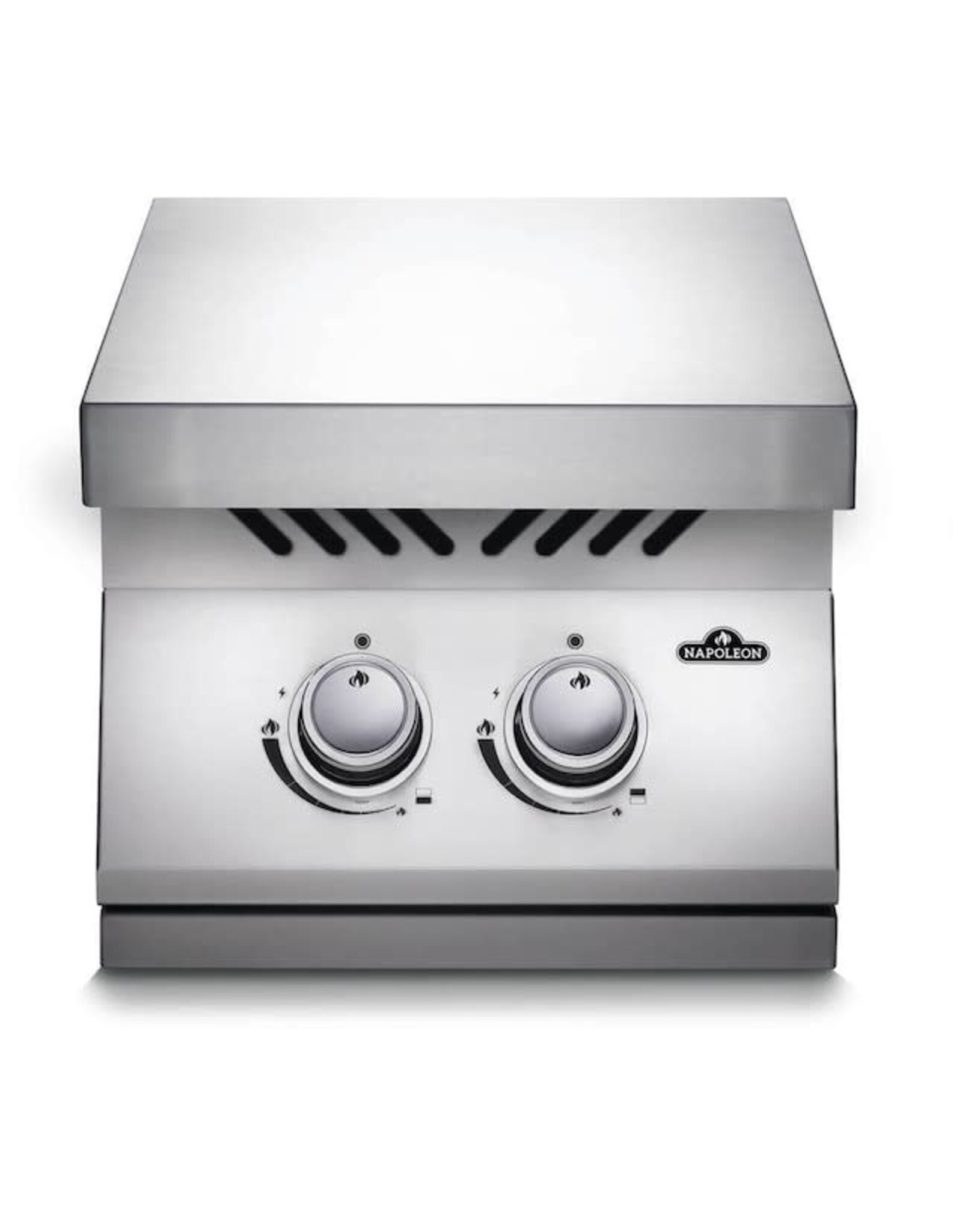 Napoleon Napoleon Built-in 500 Series Inline Dual Range Top Burner, Stainless Steel Cover - BI12RTNSS