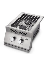 Napoleon Napoleon Built-in 500 Series Inline Dual Range Top Burner, Stainless Steel Cover - BI12RTNSS