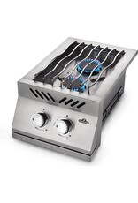 Napoleon Napoleon Built-in 500 Series Inline Dual Range Top Burner, Stainless Steel Cover - BI12RTNSS