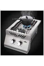 Napoleon Napoleon Built-in 500 Series Inline Dual Range Top Burner, Stainless Steel Cover - BI12RTNSS