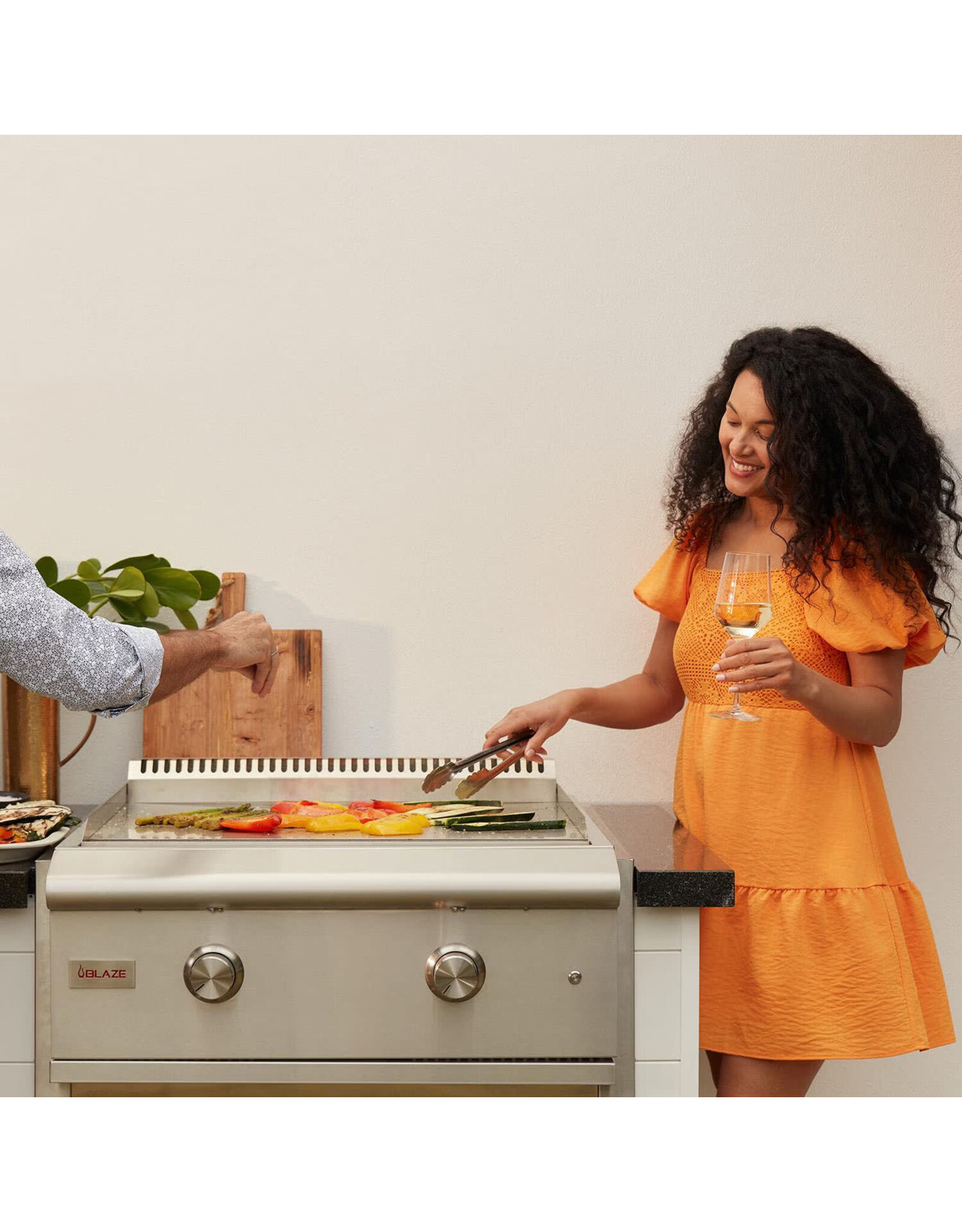 Blaze Outdoor Products Blaze LTE 30-Inch Built-In Propane Gas Griddle w/ Lights - BLZ-GRIDDLE-LTE-LP