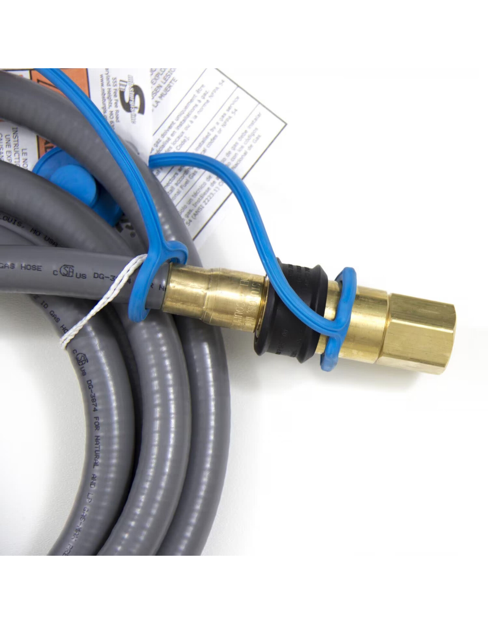 Blaze Outdoor Products Blaze 10 Ft. Natural Gas/Bulk Propane Hose W/ Quick Disconnect - BLZ-NG-HOSE