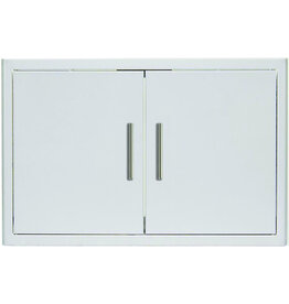 Blaze Outdoor Products Blaze 40-in Stainless Steel Soft Close Double Access Door w/ Paper Towel Holder - BLZ-AD40-R-SC