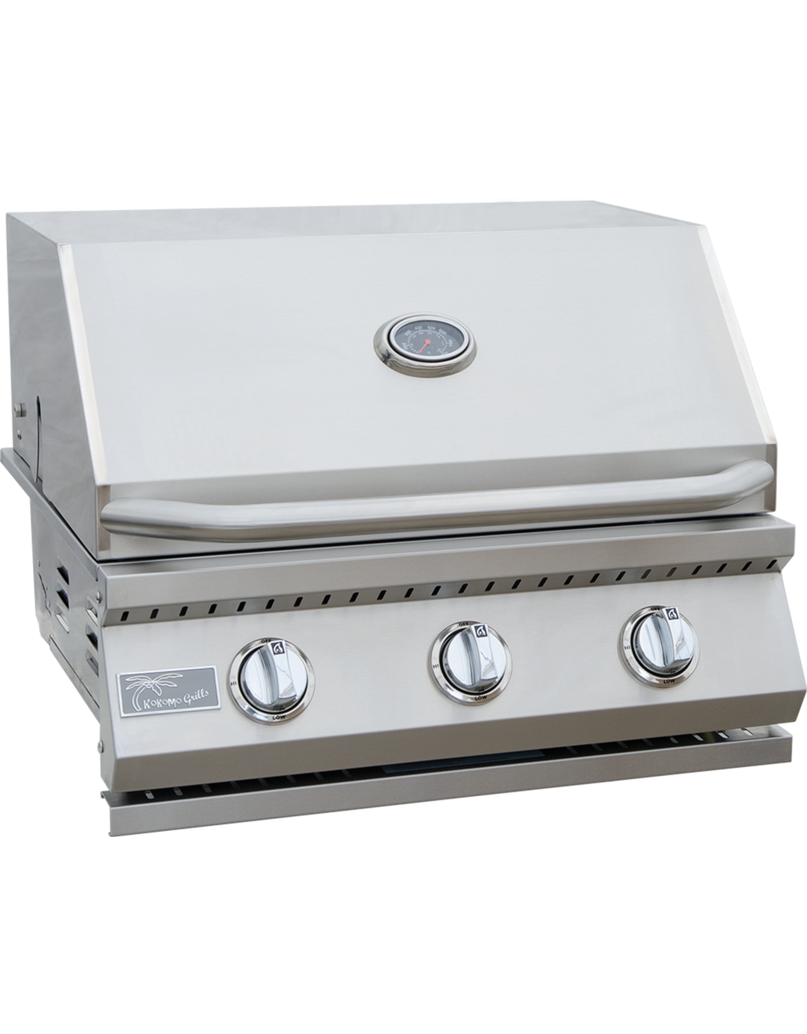 KoKoMo Grills KoKoMo 3 Burner Built In Natural Gas Grill - KO-BAK3BG-NG