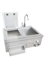KoKoMo Grills KoKoMo 30” Cocktail Station with Sink - KO-30CKT-SNK