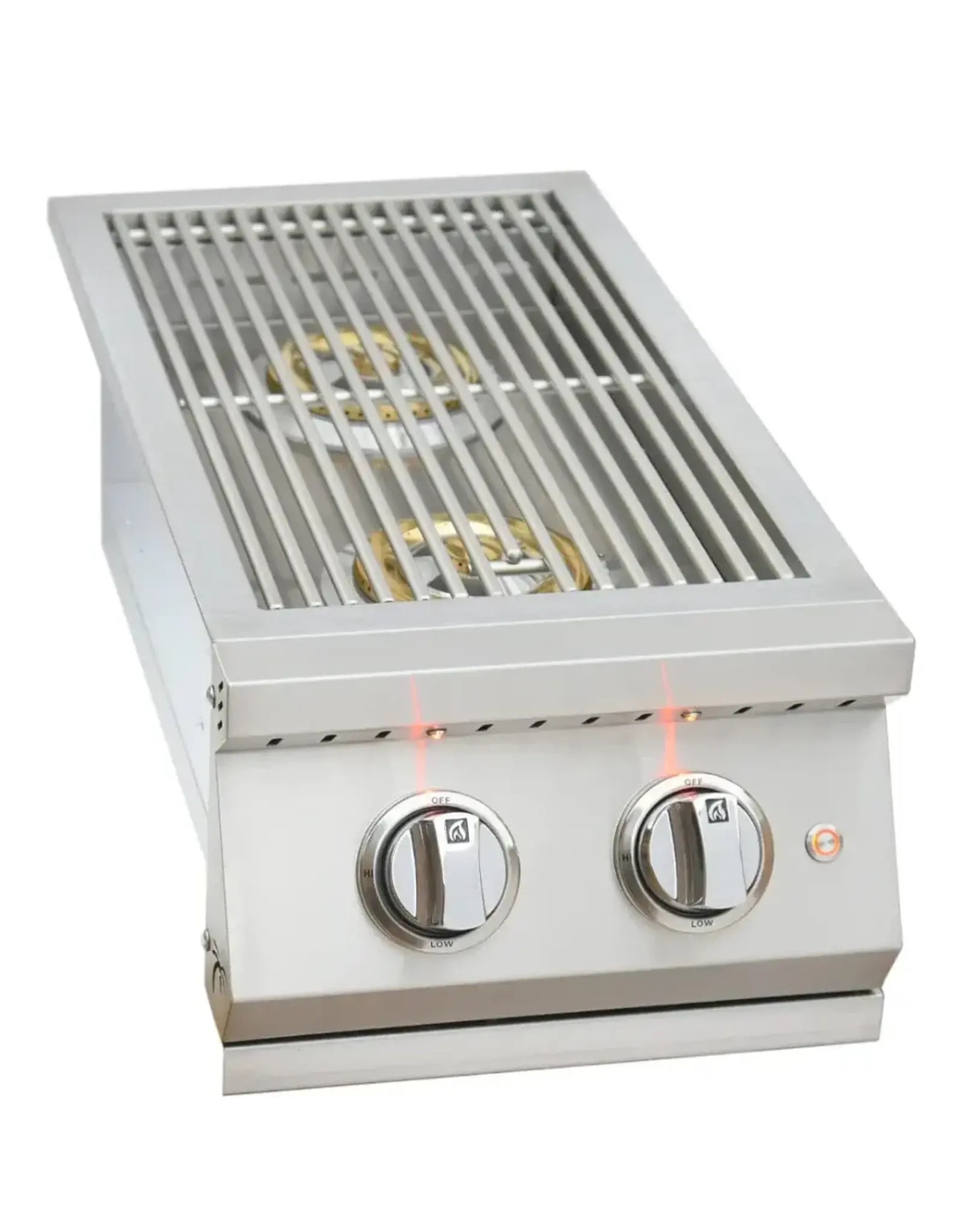 KoKoMo Grills KoKoMo Professional Built In Propane Double Side Burner - KO-BAK2BG-PRO-LP