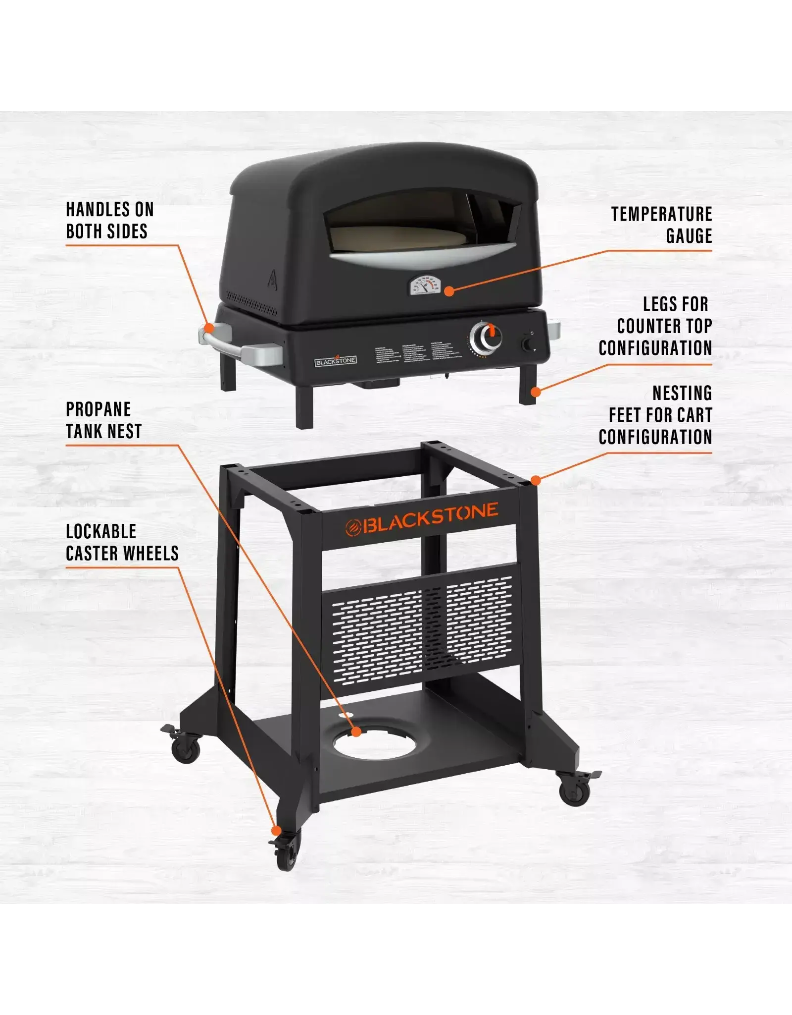 Blackstone Blackstone Pizza Oven w/ Stand - 6824