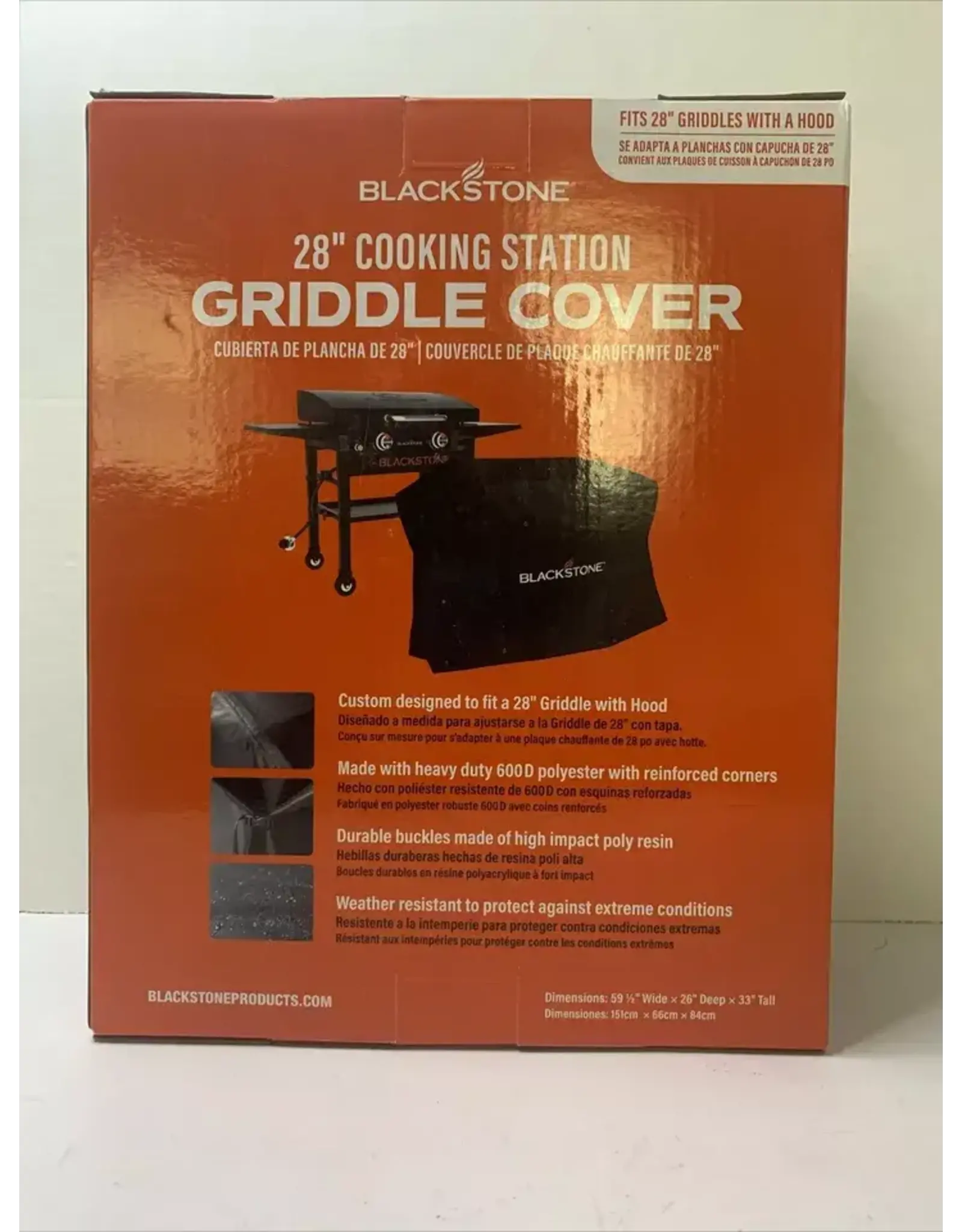 Blackstone Blackstone 28" Griddle with Hood Cover-5483