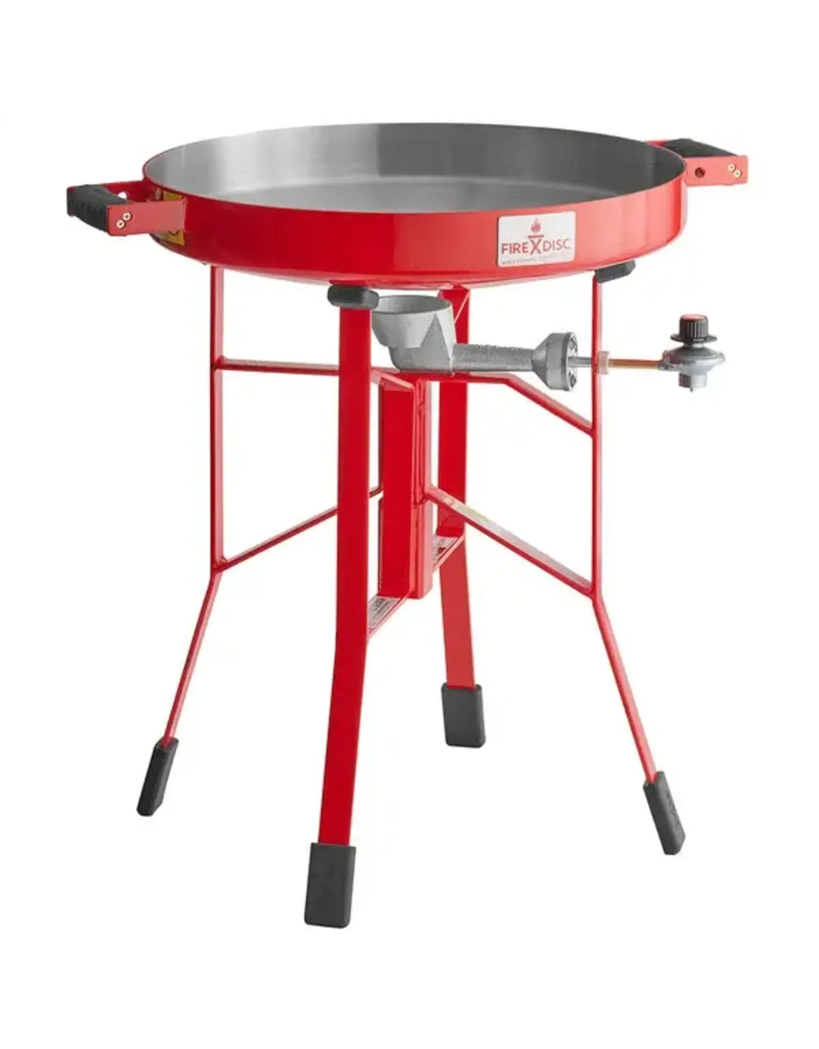 Firedisc FireDisc The Original - 24“ Short Portable Propane Cooker Fireman Red - TCGFDM22HRR
