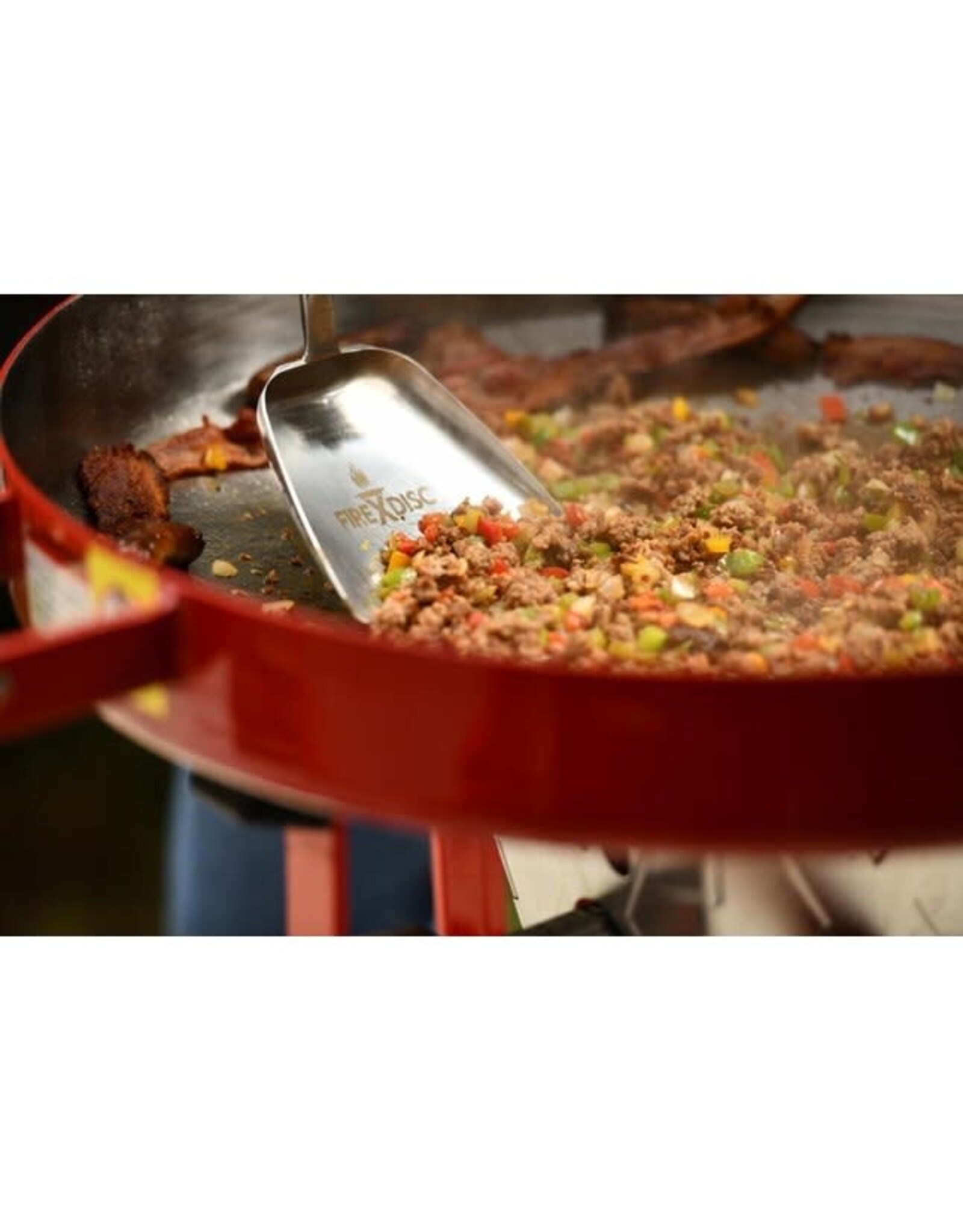 Firedisc FireDisc The Original - 24“ Short Portable Propane Cooker Fireman Red - TCGFDM22HRR