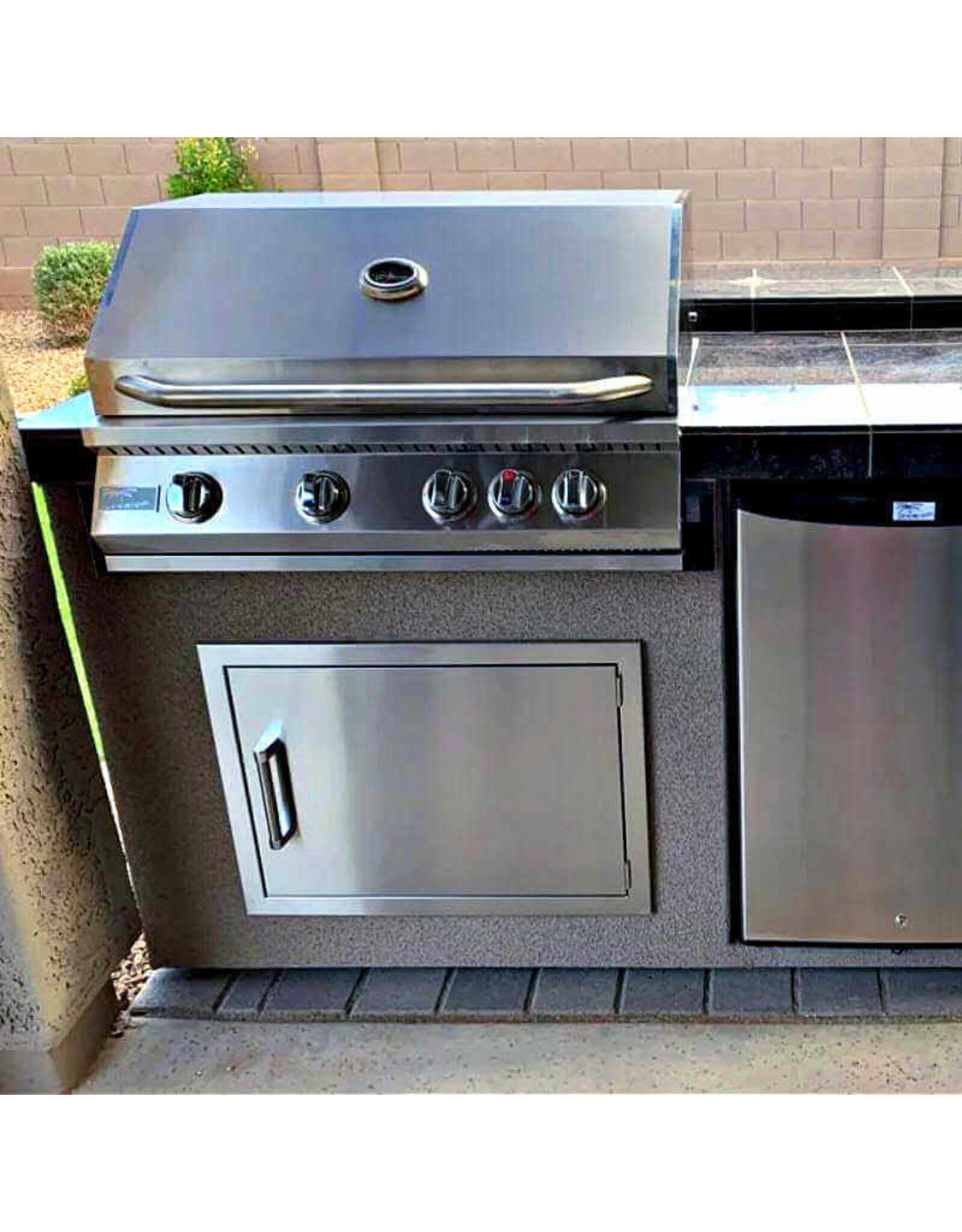 KoKoMo Grills KoKoMo 14" x 20" Horizontal Access Door - KO-1420H
