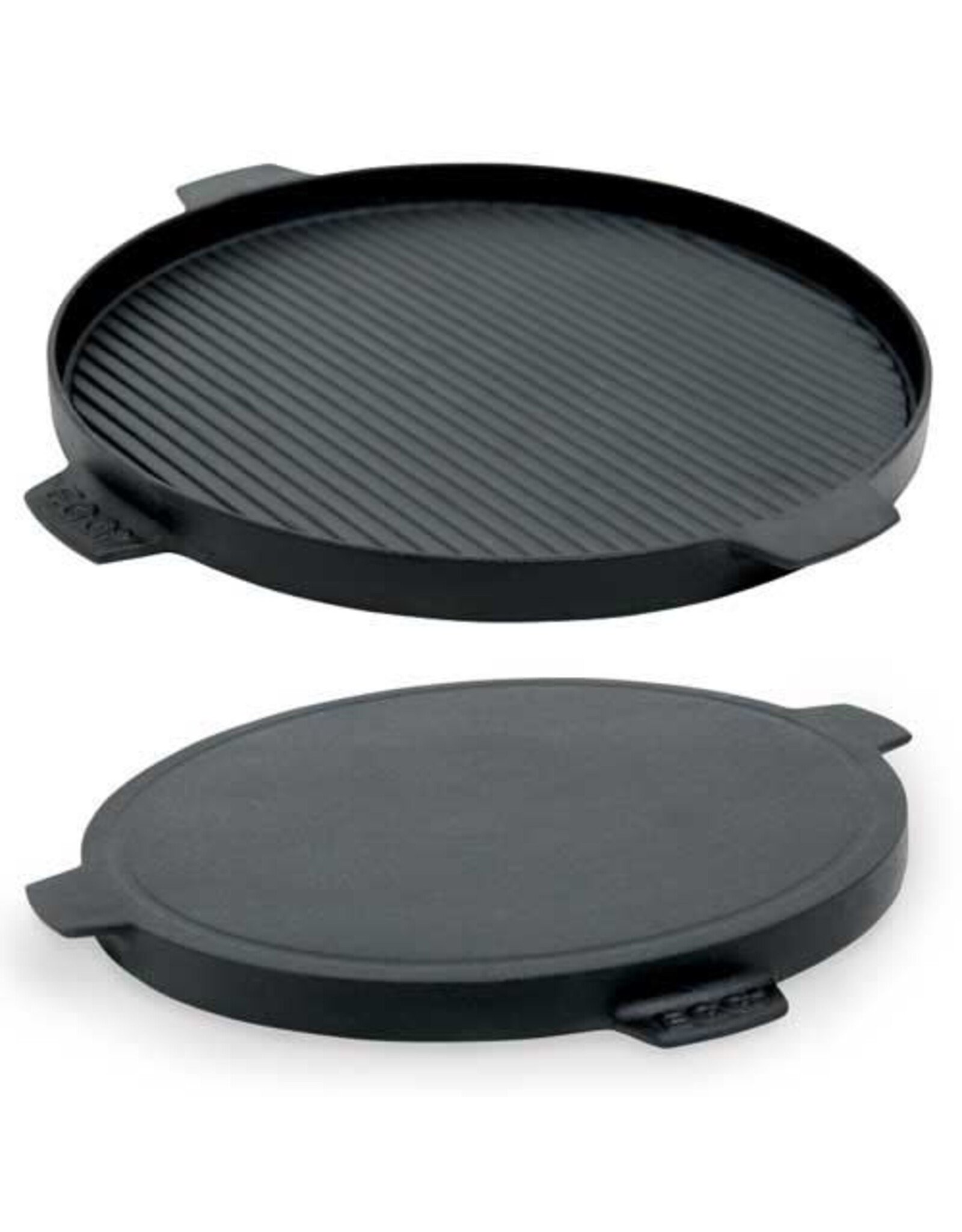 Big Green Egg Big Green Egg - Dual-Sided Cast Iron Plancha Griddle 14 in / 36 cm - 2XL, XL, L - 117656