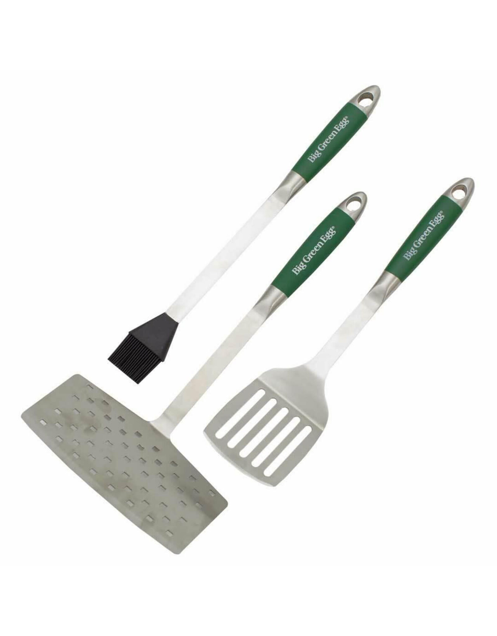 Big Green Egg Big Green Egg - Stainless Steel Custom 3 piece BBQ Tool Set – 127655