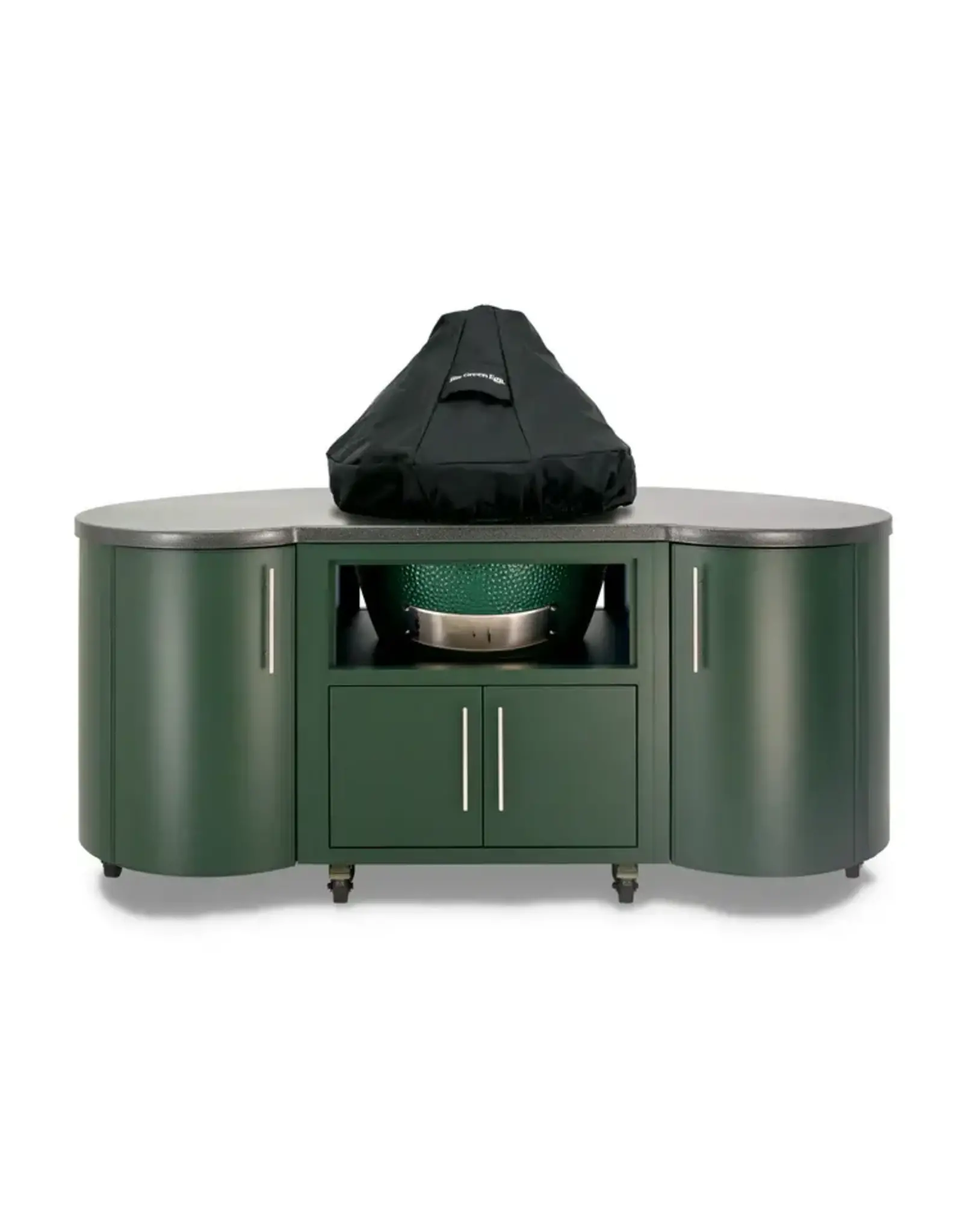 Big Green Egg Big Green Egg - Ventilated Dome Cover w/piping and handle for Xlarge andLarge EGG in built-in, Island or Modular Nest - F-BGE – 126504