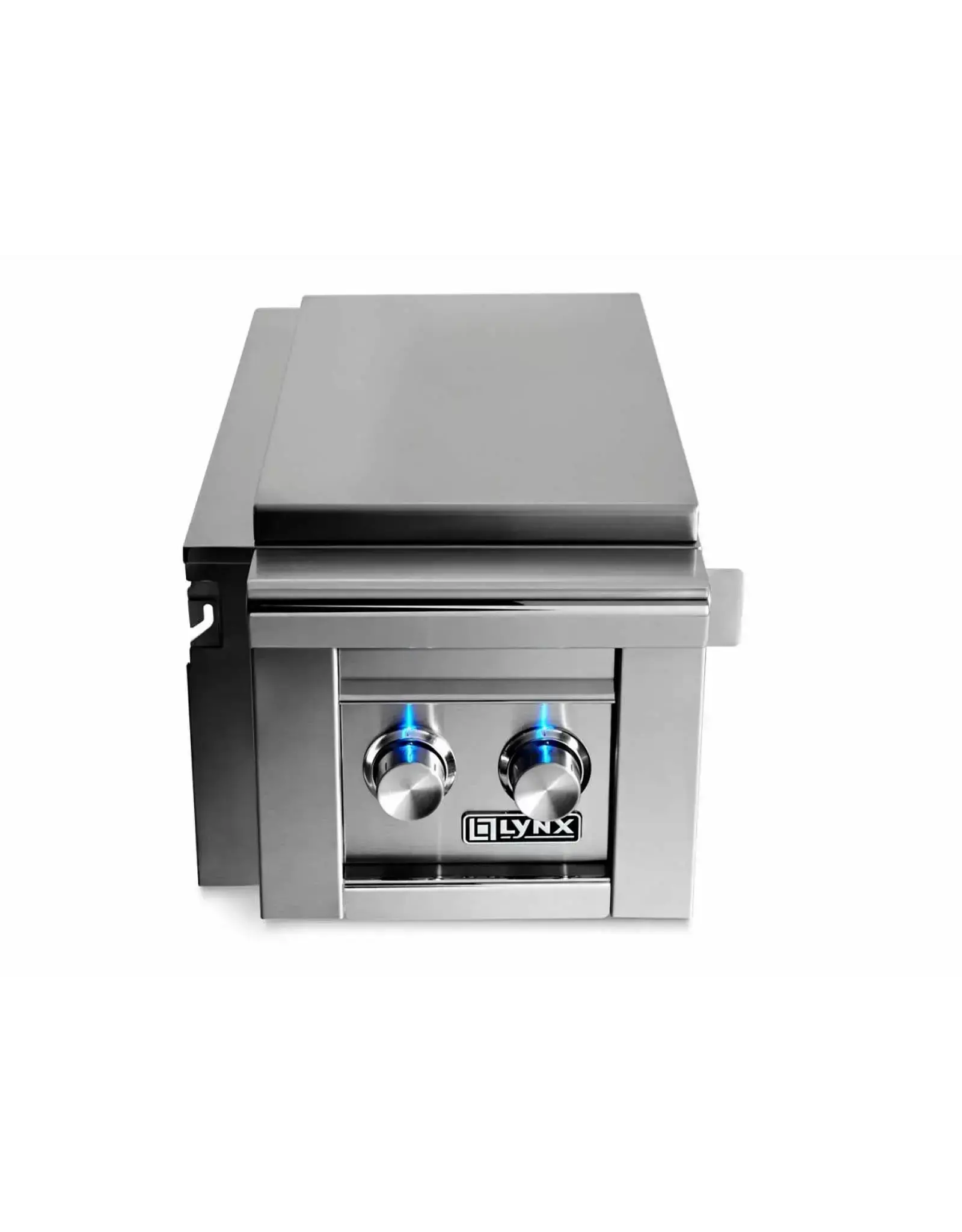 Lynx Lynx Cart Mounted Double Side Burner -fits all Grill sizes - LCB2-3-LP