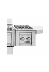 Lynx Lynx Cart Mounted Double Side Burner -fits all Grill sizes - LCB2-3-LP