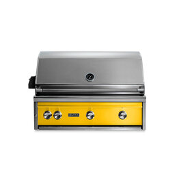 Lynx Lynx Professional 36 Inch  Built-In Grill With Rotisserie - California Poppy - L36R-3-CALP