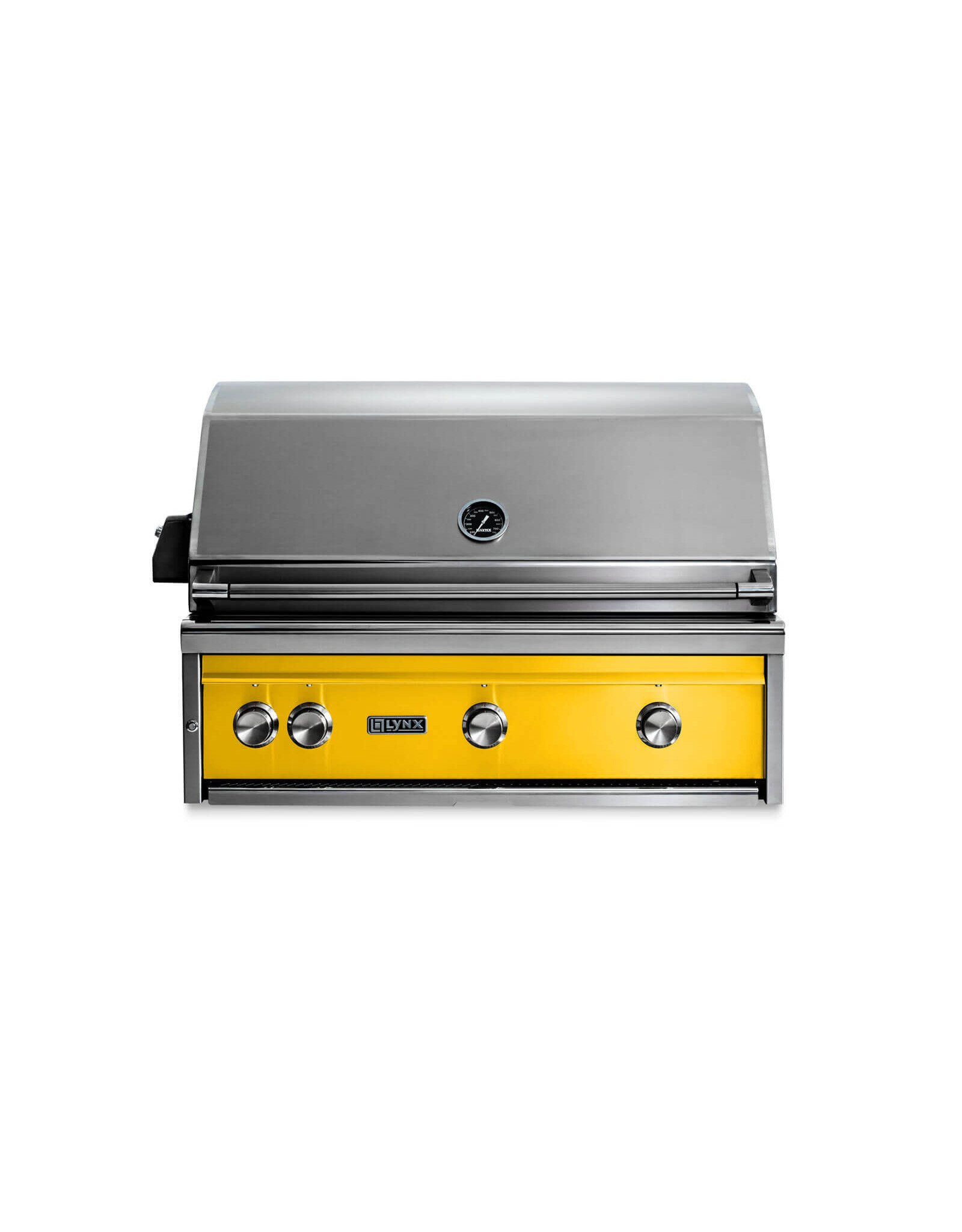 Lynx Lynx Professional 36 Inch  Built-In Grill - 1 Trident With Rotisserie - California Poppy - L36TR-CALP