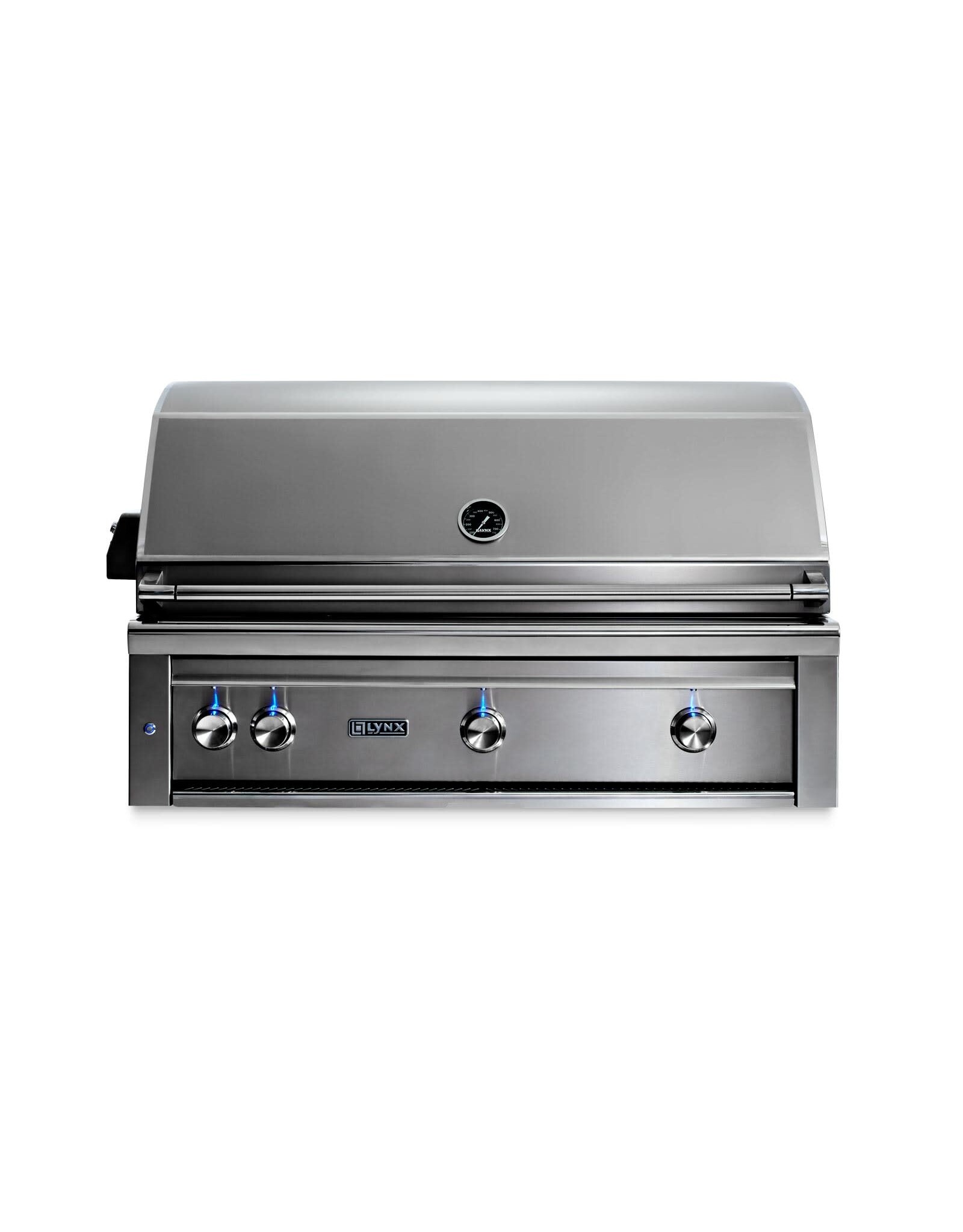 Lynx Lynx Professional 42 Inch Built-In Grill With Rotisserie - L42R-3-NG