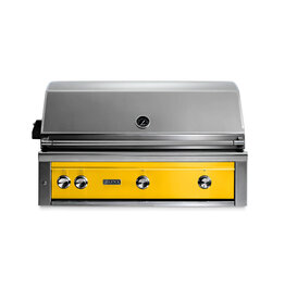 Lynx Lynx Professional 42 Inch Built-In Grill  - 1 Trident With Rotisserie - California Poppy - L42TR-CALP