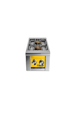 Lynx Lynx Professional Built-In Double Side Burners - California Poppy - LSB2-2-CALP