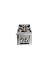 Lynx Lynx Professional Built-In Double Side Burners - Limestone - LSB2-2-LSLP