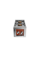 Lynx Lynx Professional Built-In Double Side Burners - Sierra - LSB2-2-SILP