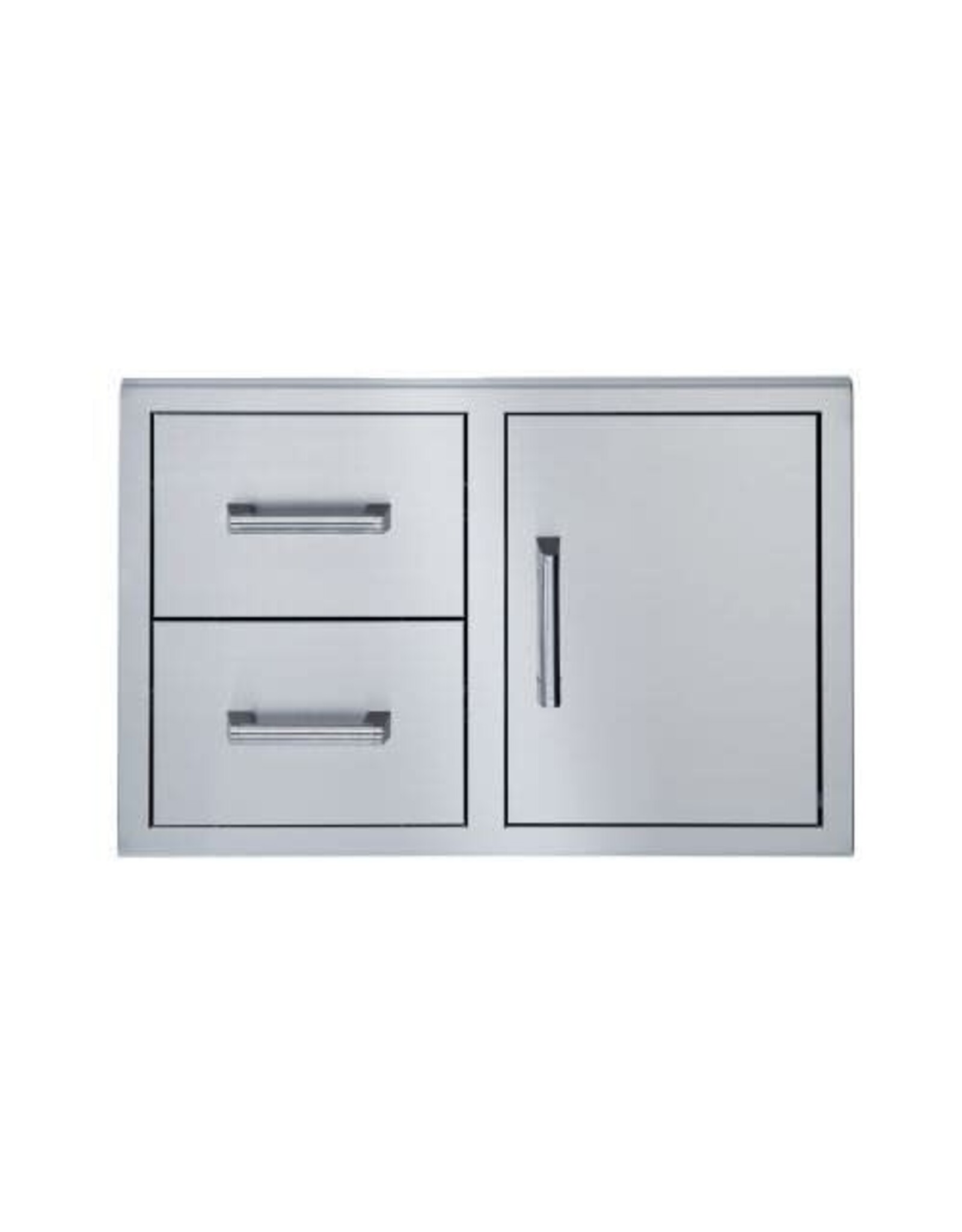 Broilmaster Single Door With Double Drawer, 34 inch. W x 22 inch - BSAW3422SD