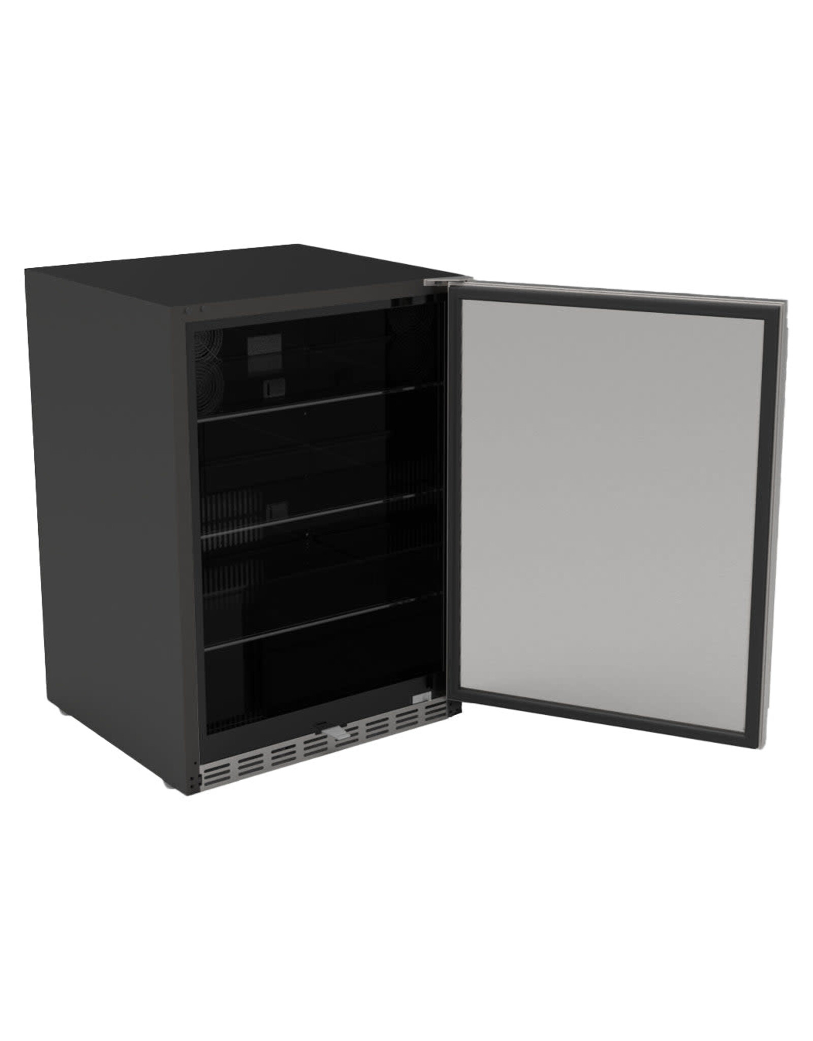 TrueFlame TrueFlame 24" 5.1c Outdoor Rated Fridge  w/Glass Door and Glass Shelves - TF-RFR-24G