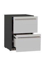 TrueFlame TrueFlame 24" 5.3C Deluxe Outdoor Rated 2-Drawer Fridge - TF-RFR-24DR2-A