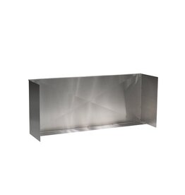 TrueFlame TrueFlame 48" Stainless Steel Wind Guard (Fits 36-44" Grills) - TFWG-48