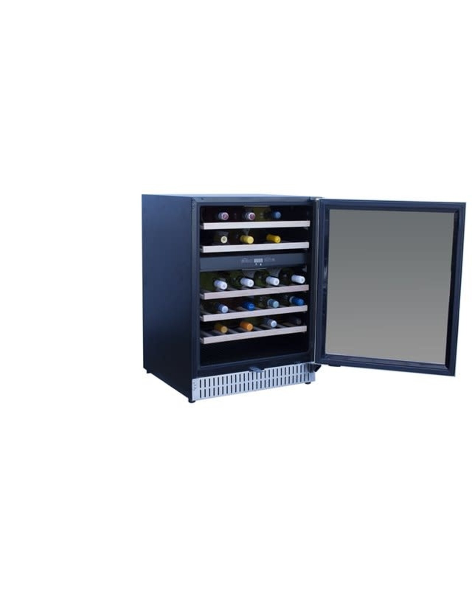 TrueFlame TrueFlame 24" Outdoor Rated Dual Zone Wine Cooler - TF-RFR-24WD