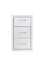 TrueFlame TrueFlame 17" Vertical 2-Drawer & Paper Towel Holder Combo  - TF-TDC-17-A