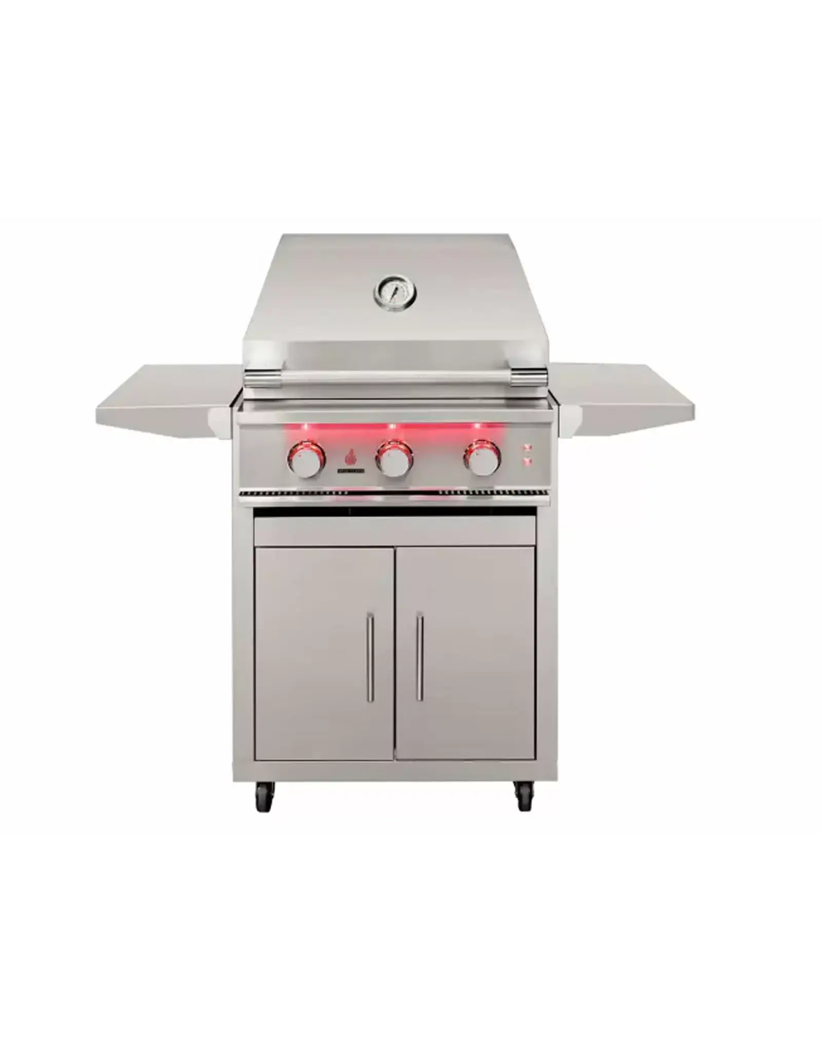 TrueFlame TrueFlame 25" 3 Burner Gas Grill - Liquid Propane with TrueFlame Cart - TF25FS-LP