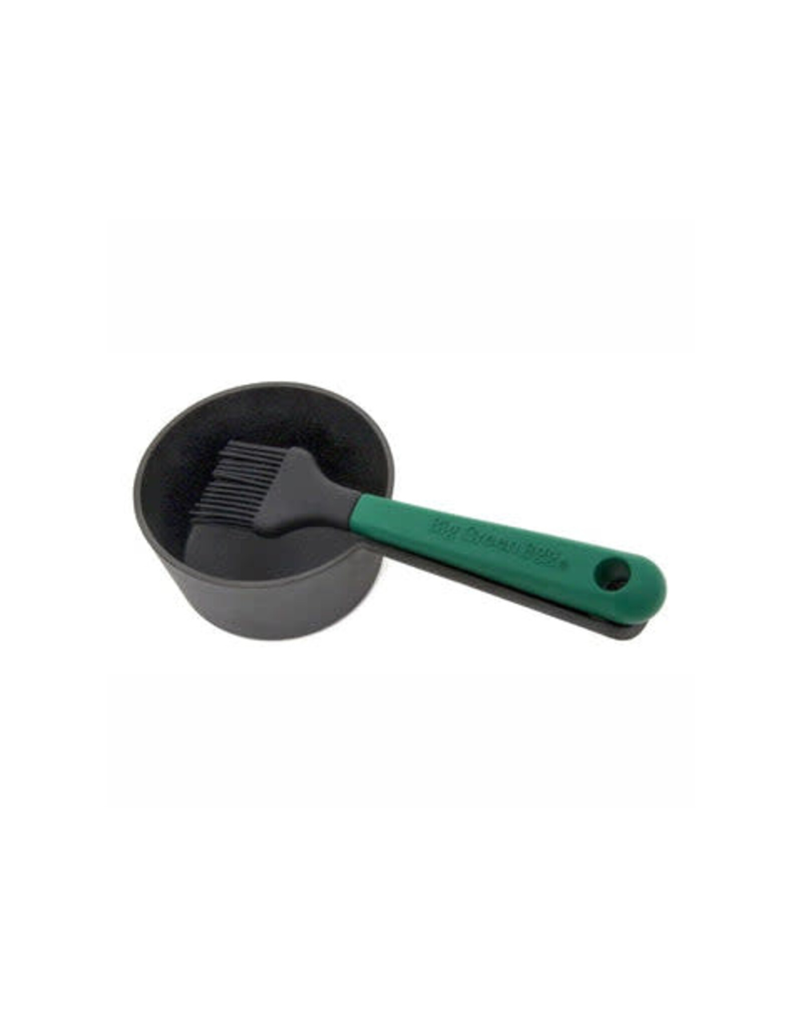 Big Green Egg Big Green Egg - Cast Iron Sauce Pot w/ Basting Brush - 117663