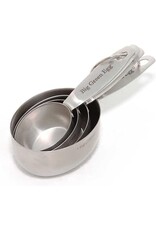 Big Green Egg Big Green Egg Measuring Cups - Stainless Steel / set of 4 - 119551