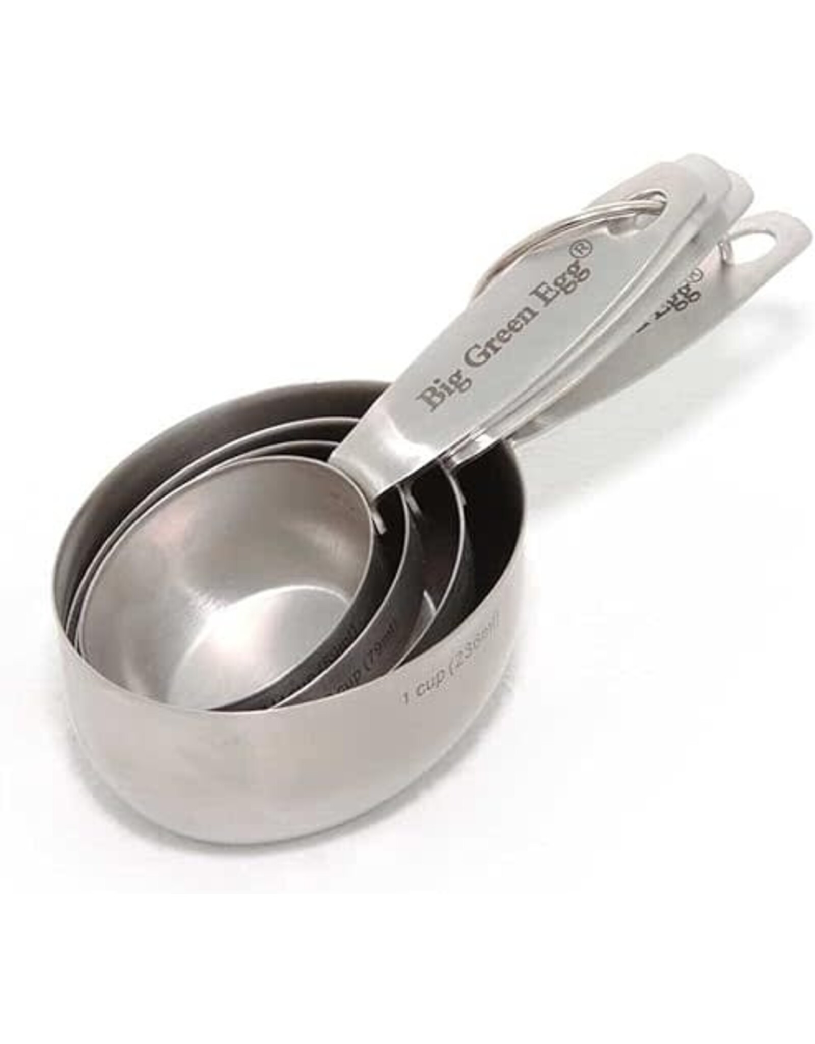Big Green Egg Big Green Egg Measuring Cups - Stainless Steel / set of 4 - 119551