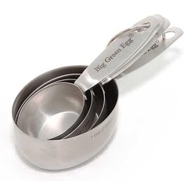 Big Green Egg Big Green Egg Measuring Cups - Stainless Steel / set of 4 - 119551