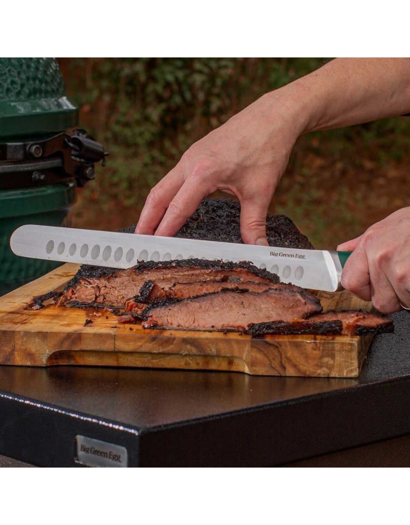 Big Green Egg Big Green Egg 12in Brisket Knife with Protective Cover - 128805