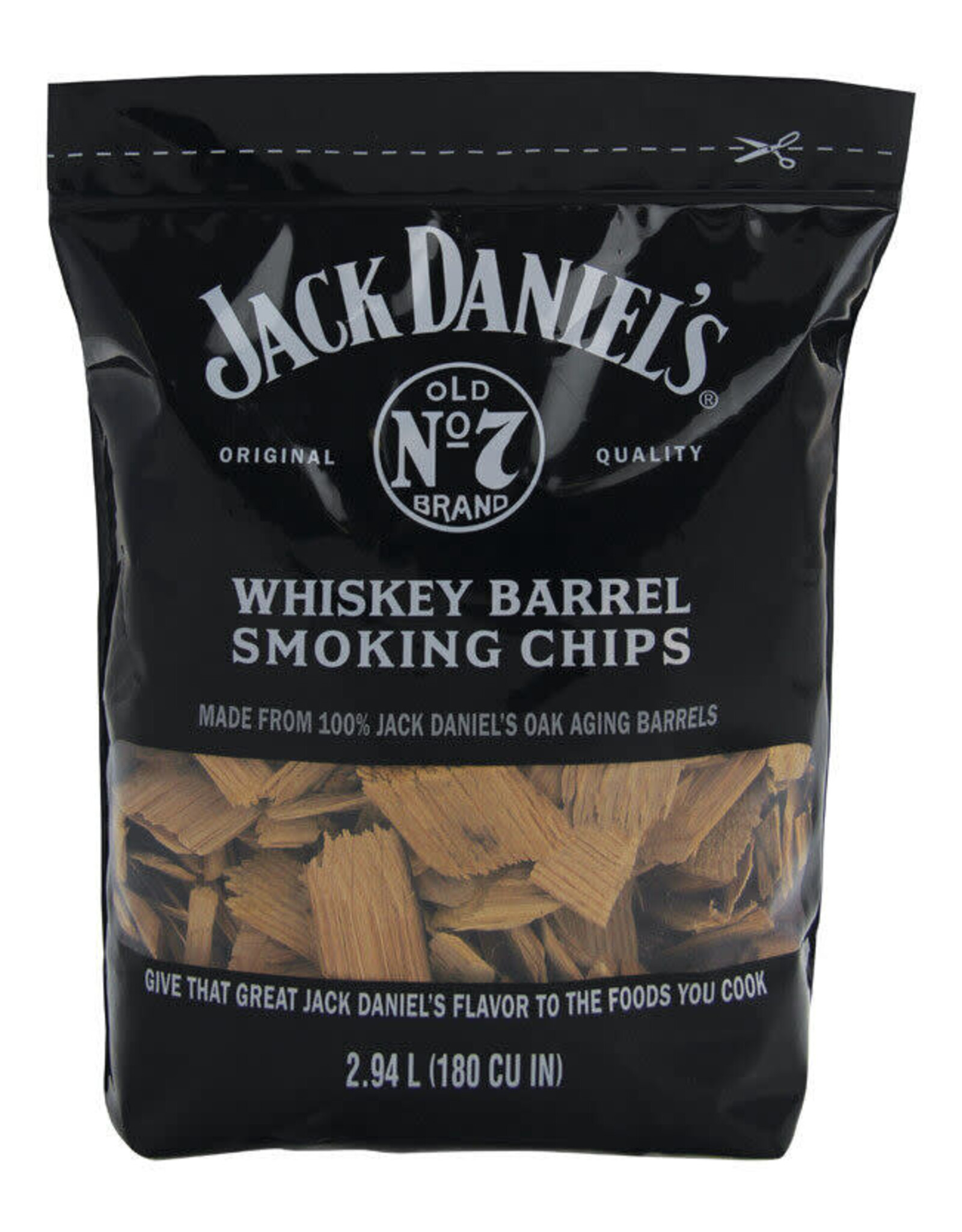 Big Green Egg Big Green Egg - Jack Daniel's® Whiskey Flavor Barrel Chips (2.9 L/180 cu in) - 017499