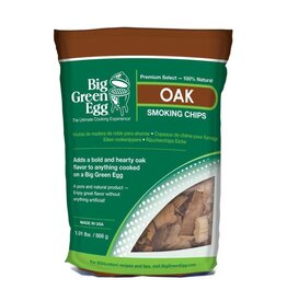 Big Green Egg Big Green Egg Premium Kiln Dried Oak Wood Smoking Chips (2.9 L/180 cu in) - 127372