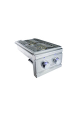 Renaissance Cooking Systems Renaissance Cutlass Pro Double Side Burner W/ Blue LEDs - RDB1EL LP