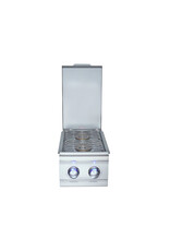 Renaissance Cooking Systems Renaissance Cutlass Pro Double Side Burner W/ Blue LEDs - RDB1EL LP