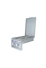 Renaissance Cooking Systems Renaissance Cutlass Pro Double Side Burner W/ Blue LEDs - RDB1EL LP